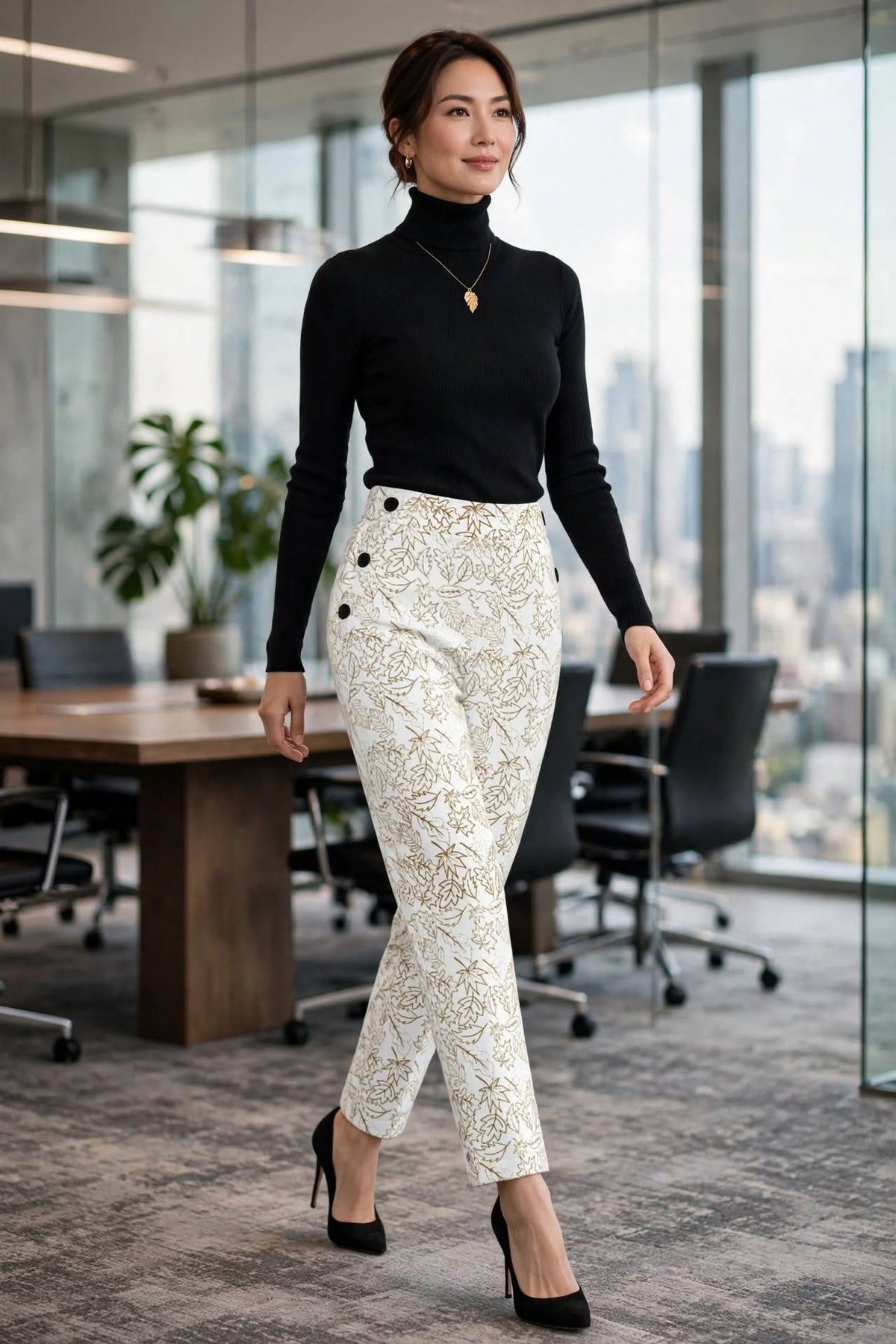 Falling Grace White Pants