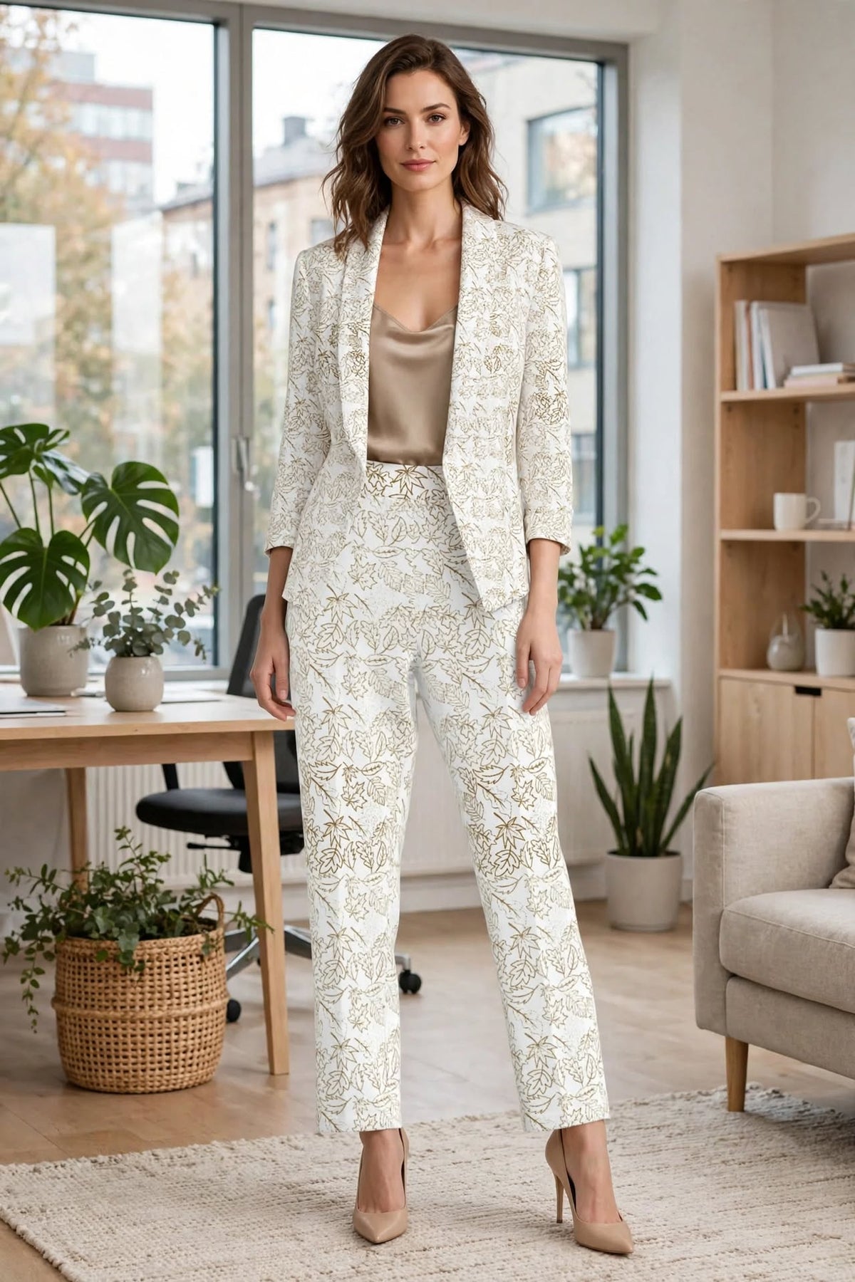 Falling Grace White Pants