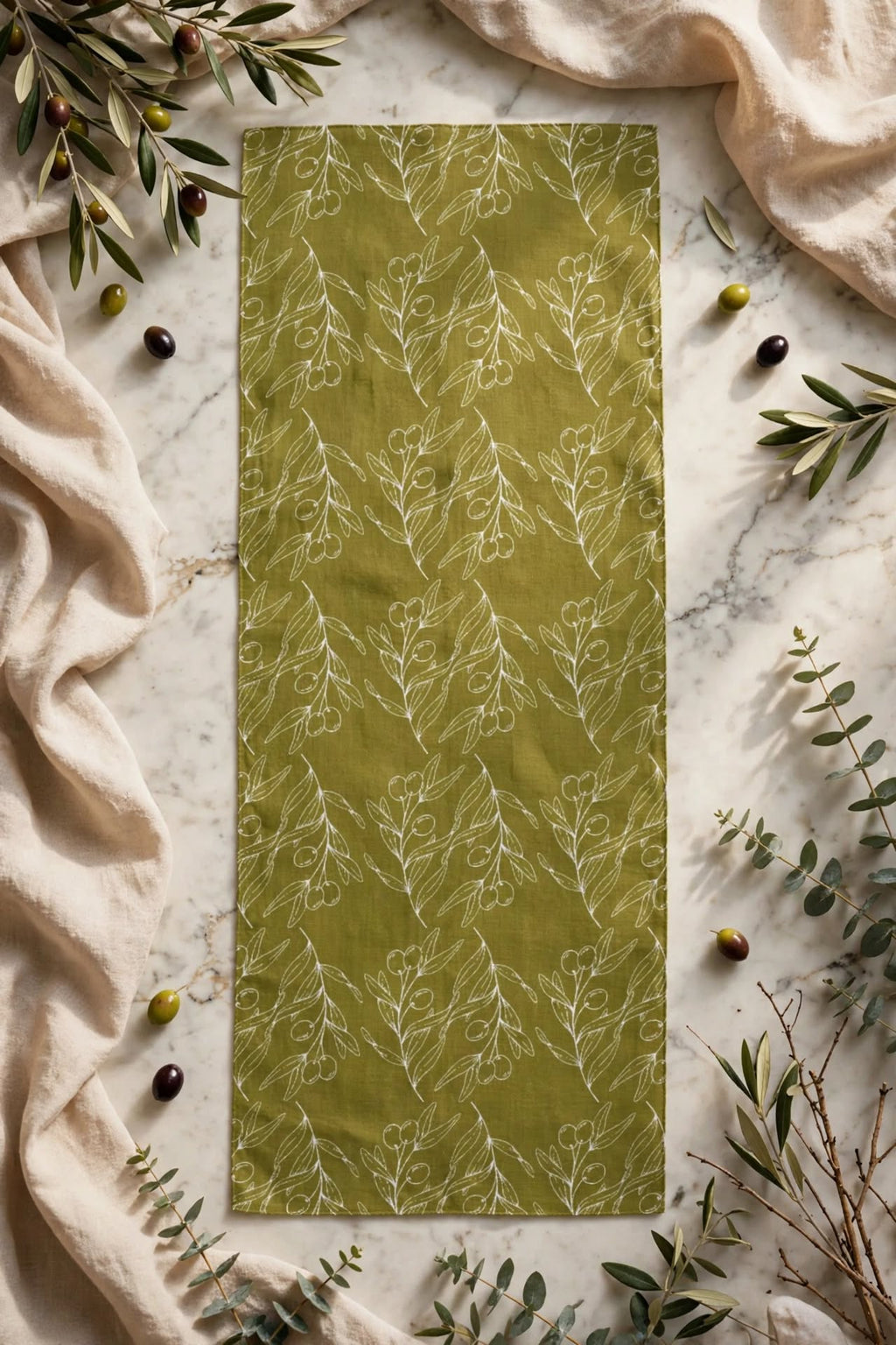 Olive Signature Scarf