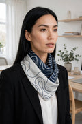 Blue Noir Scarf