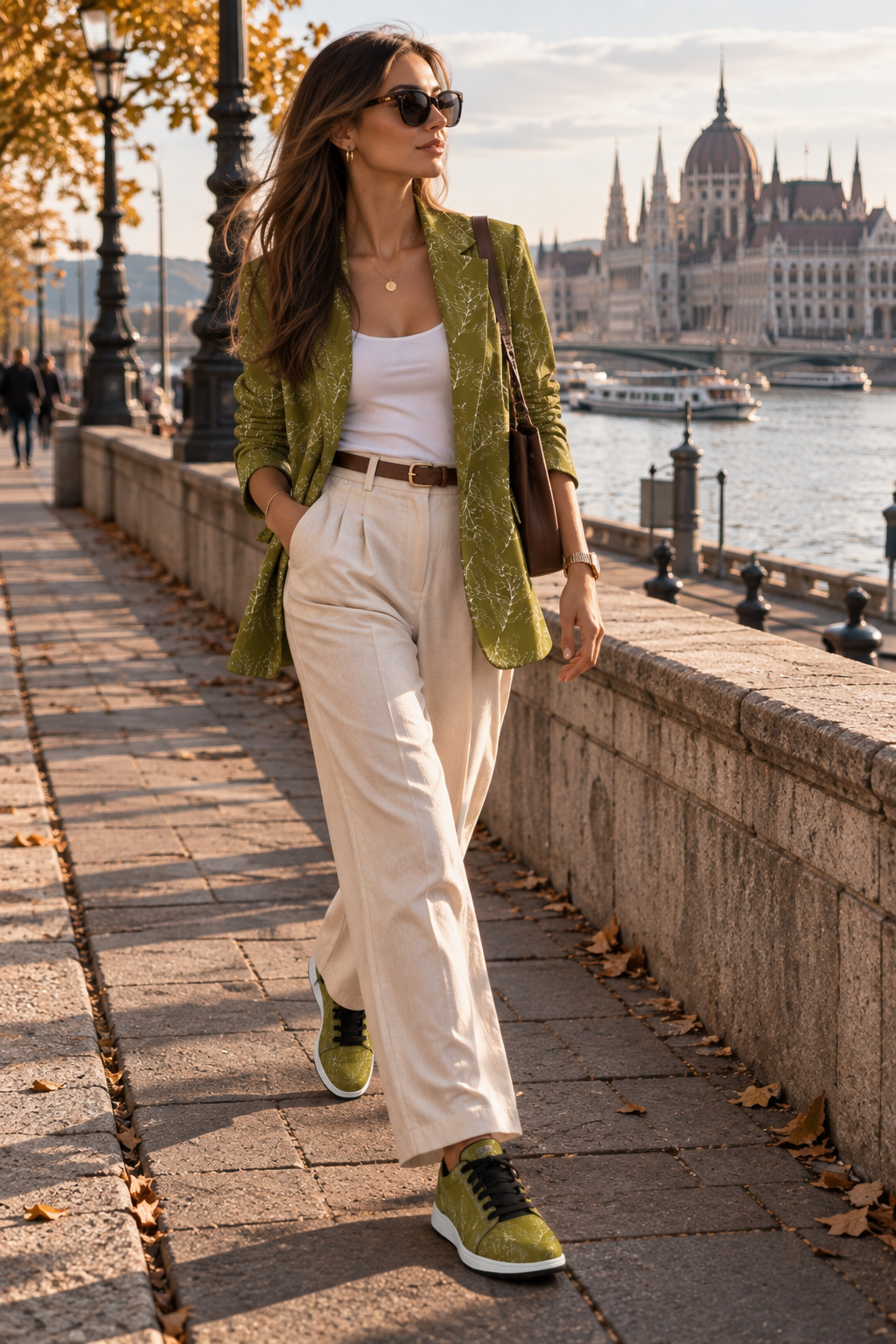 Olive Signature Sneaker