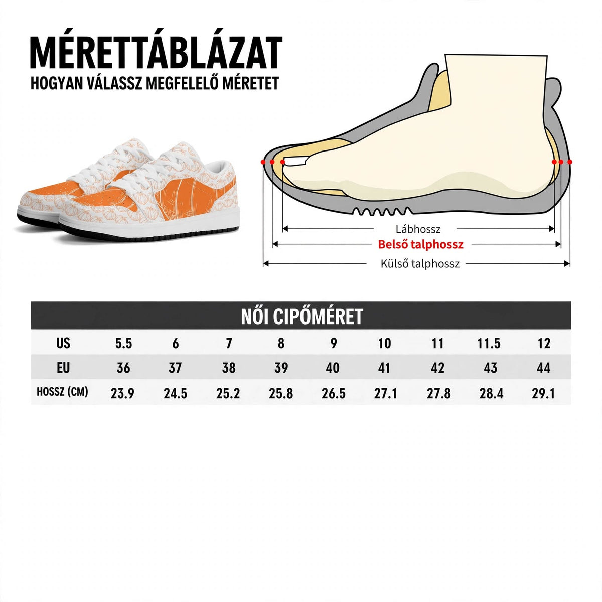 Pumpkin Spice Sneaker