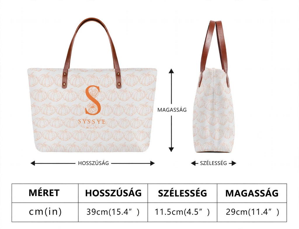Pumpkin Spice White Bag