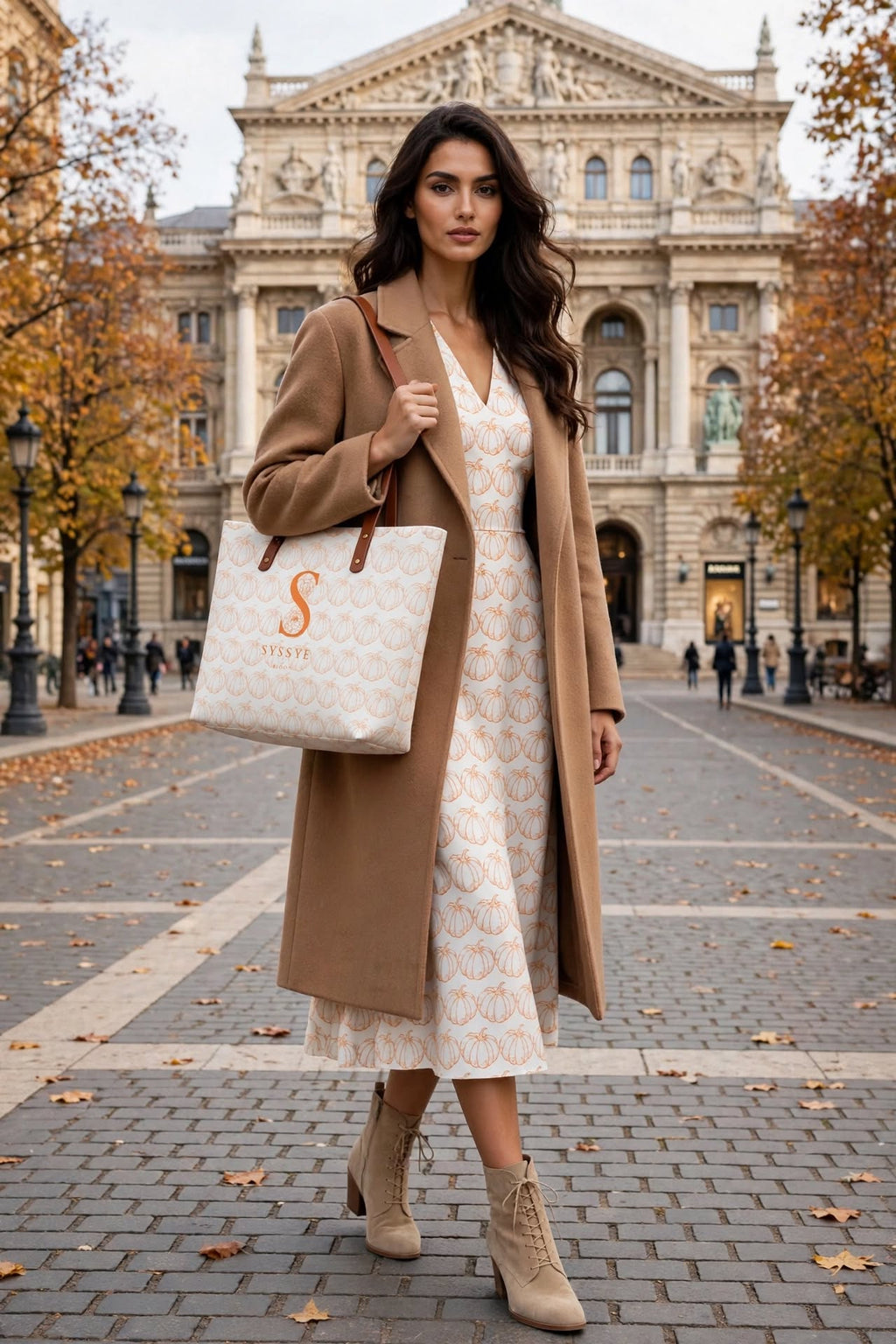 Pumpkin Spice White Bag