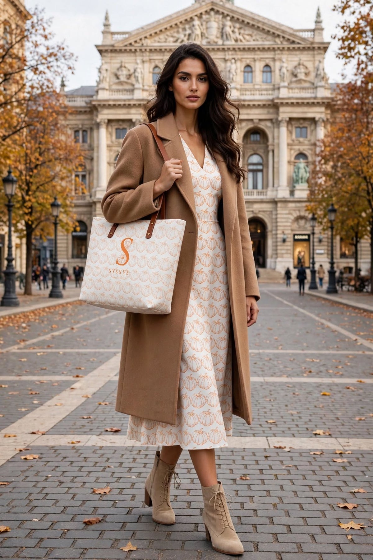 Pumpkin Spice White Bag