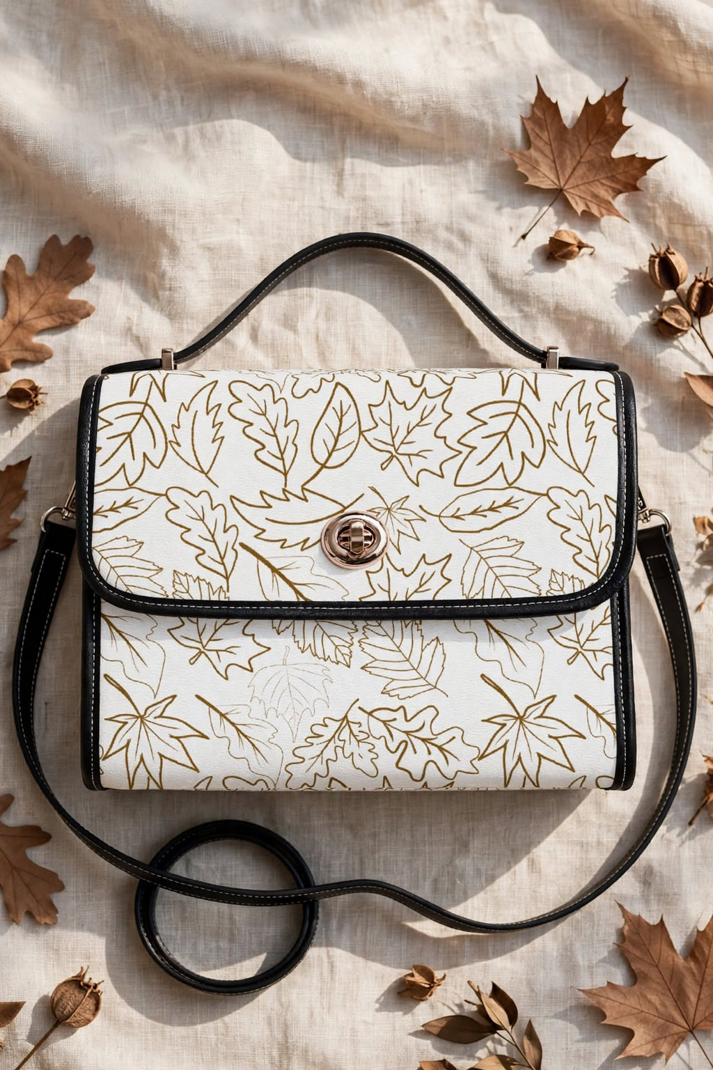 Falling Grace White Mini Bag