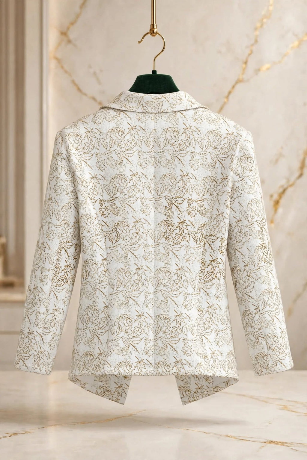Falling Grace White Blazer