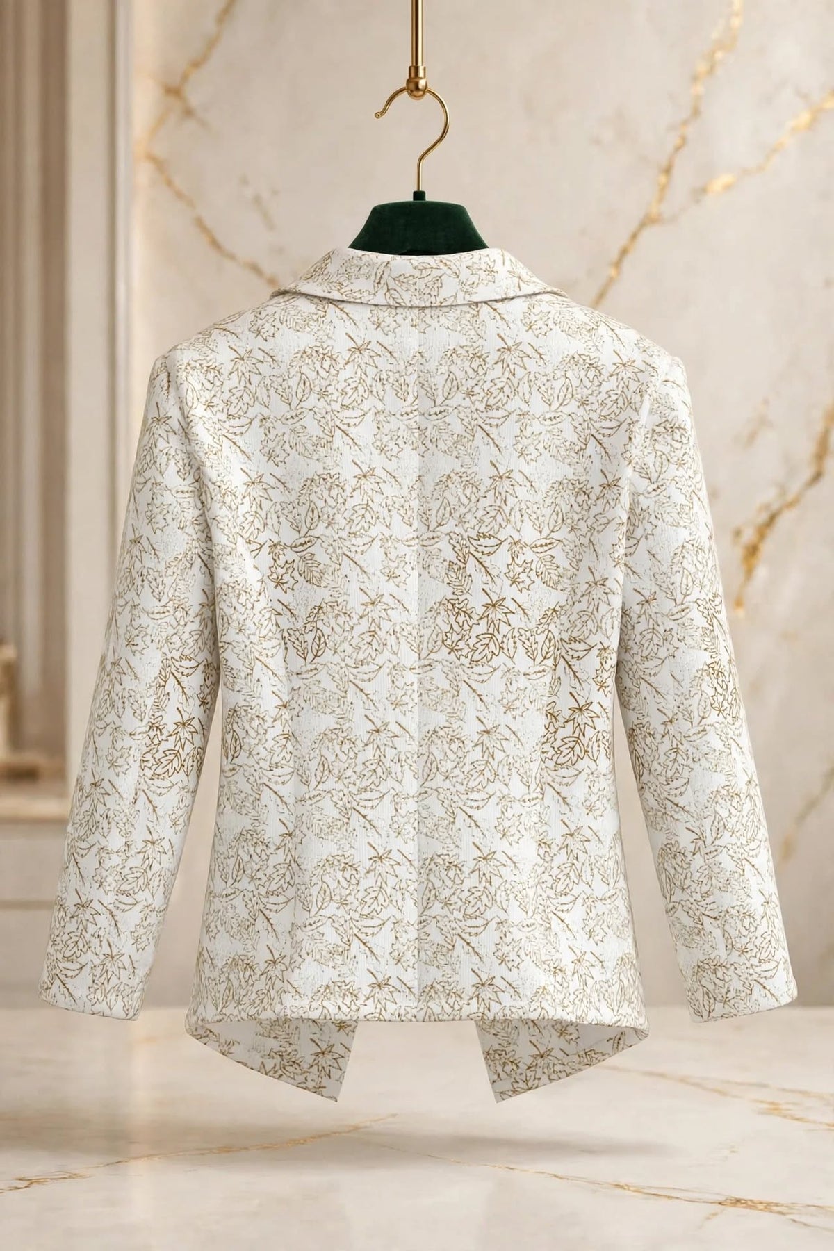 Falling Grace White Blazer