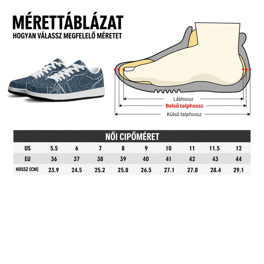 Blue Noir Sneaker