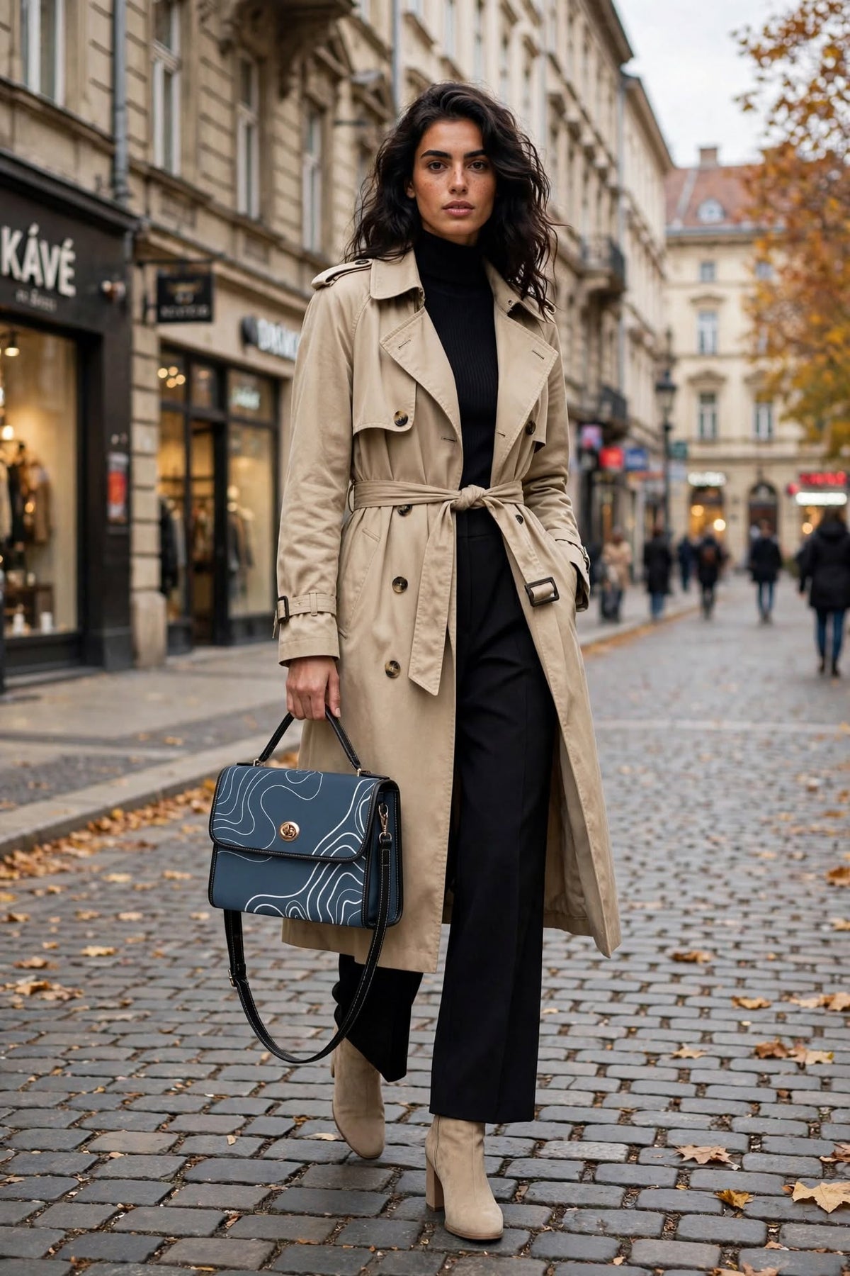 Blue Noir Mini Bag