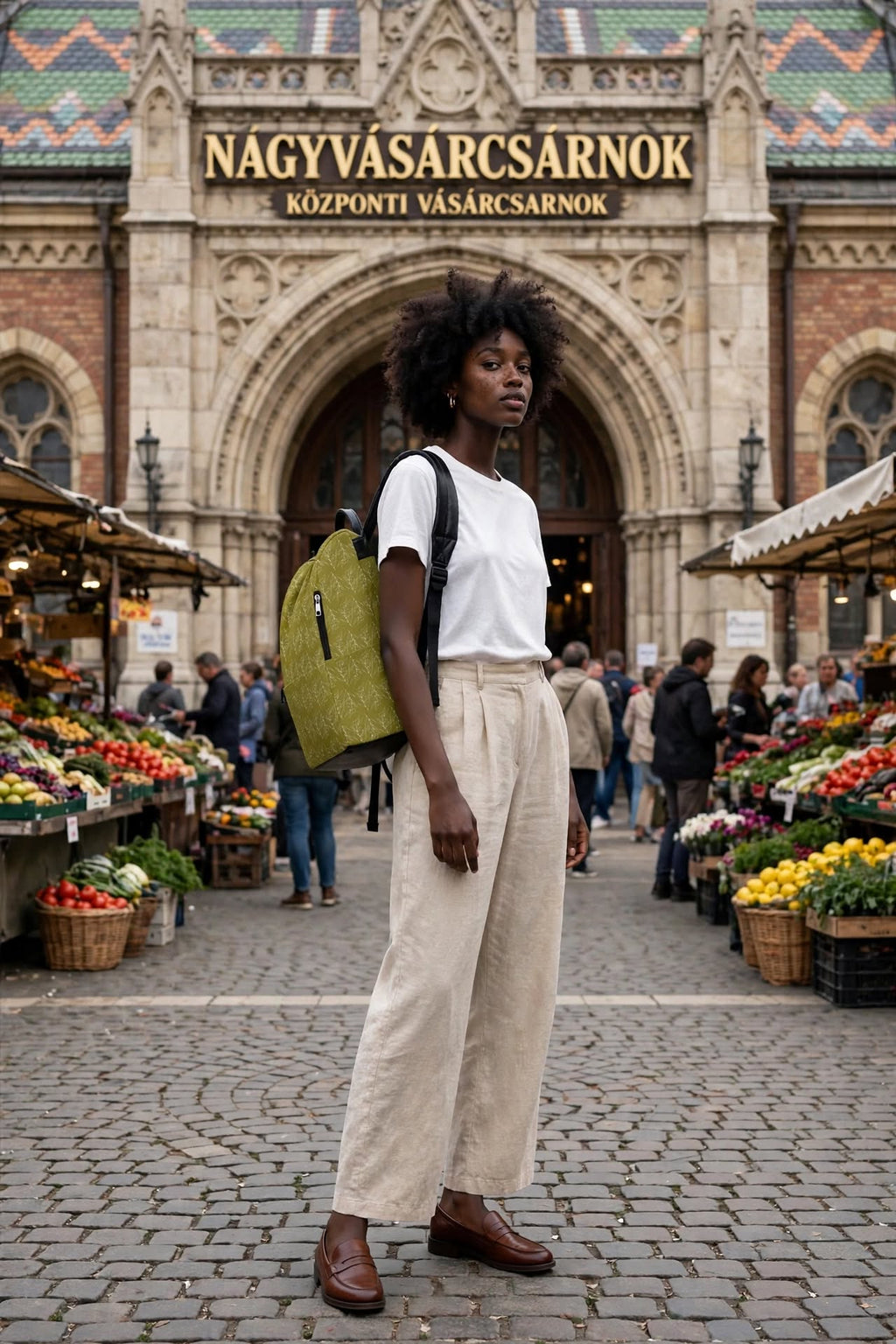 Olive Signature Backpack