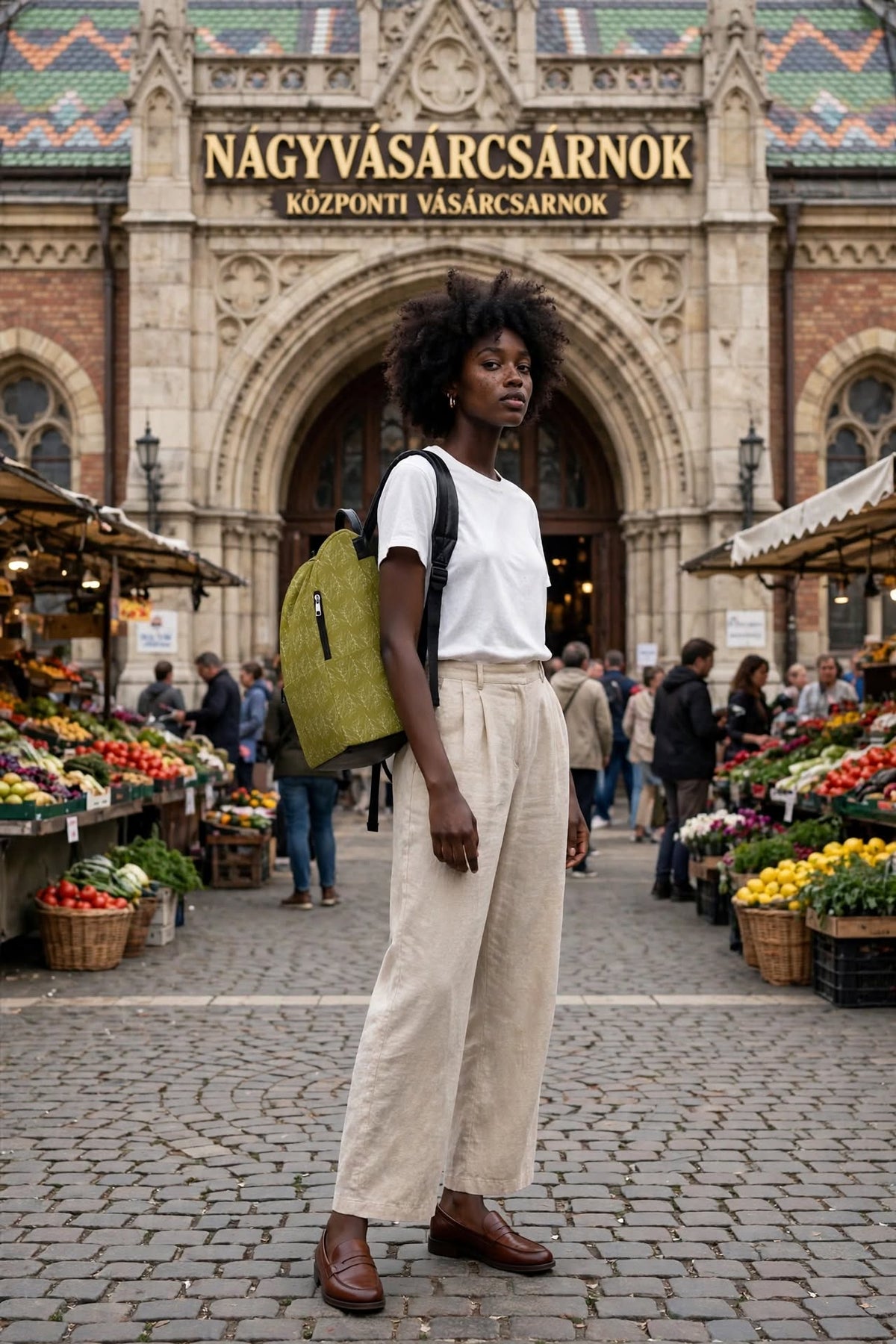 Olive Signature Backpack