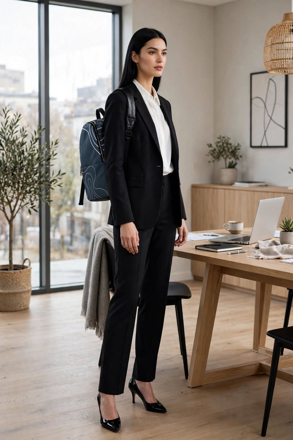 Blue Noir Backpack