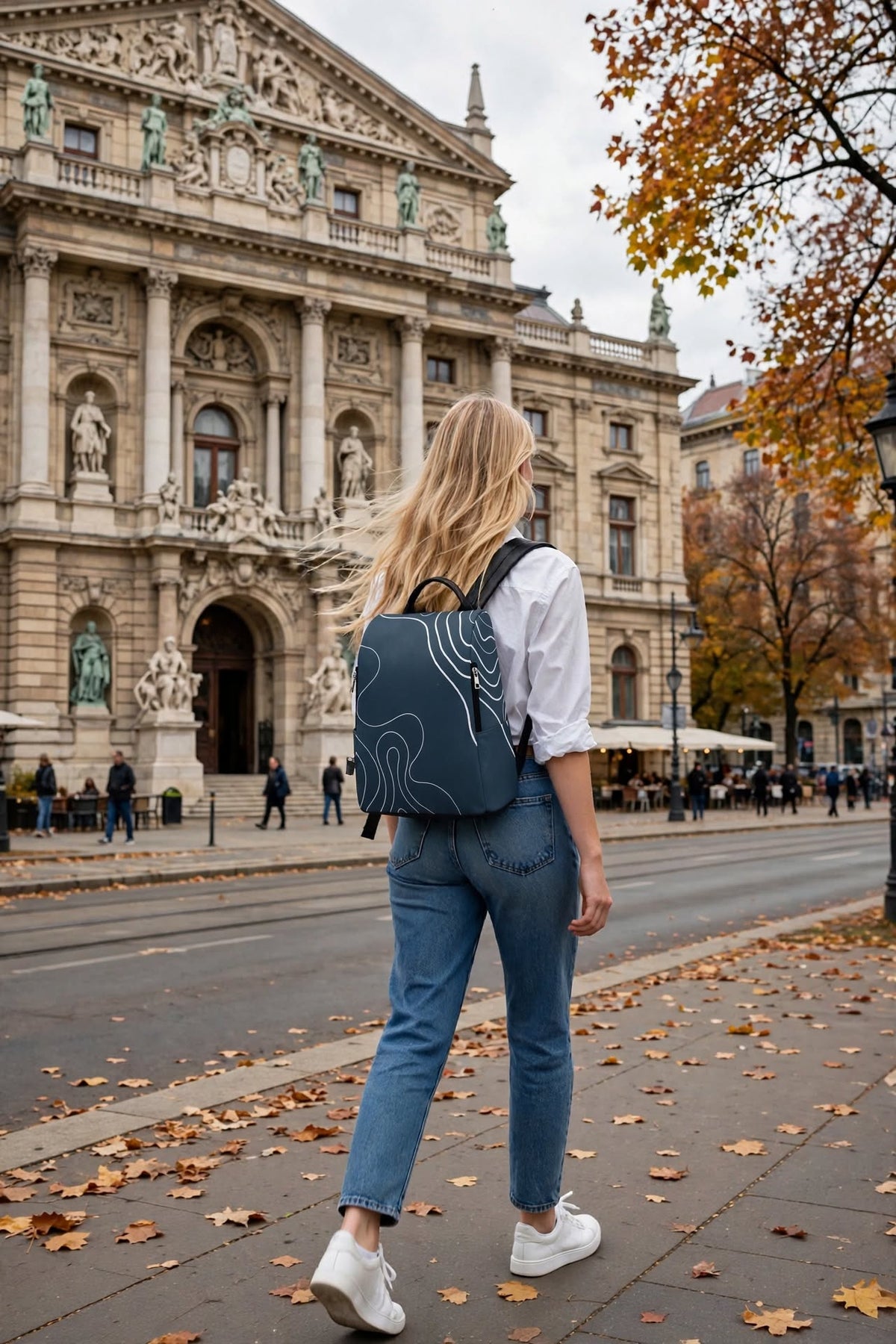 Blue Noir Backpack