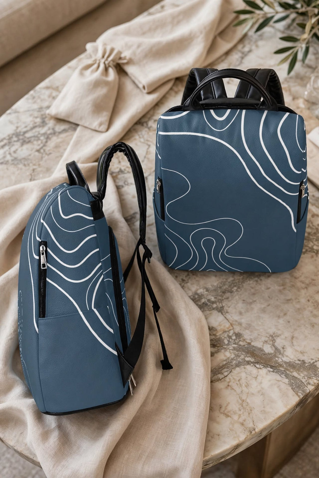 Blue Noir Backpack