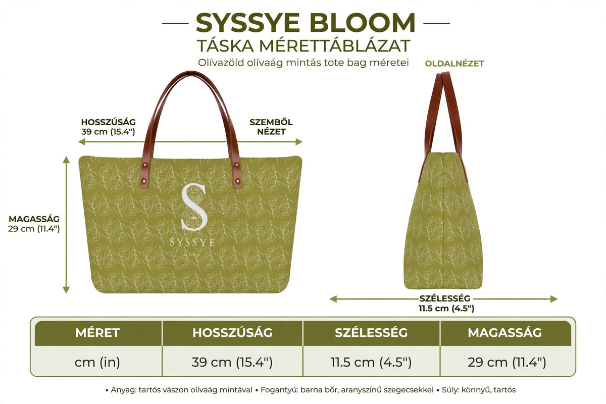 Olive Signature green bag