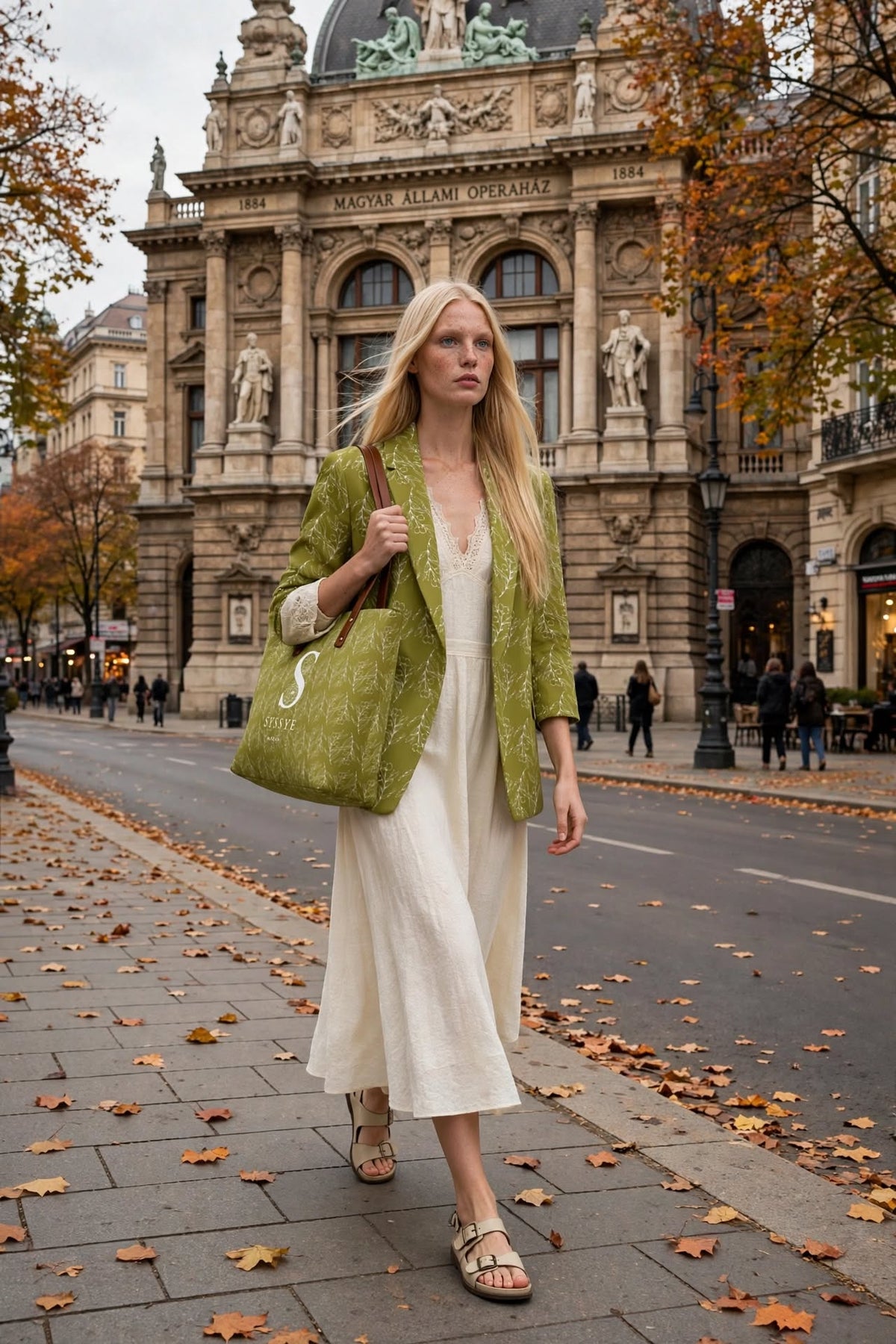 Olive Signature green bag
