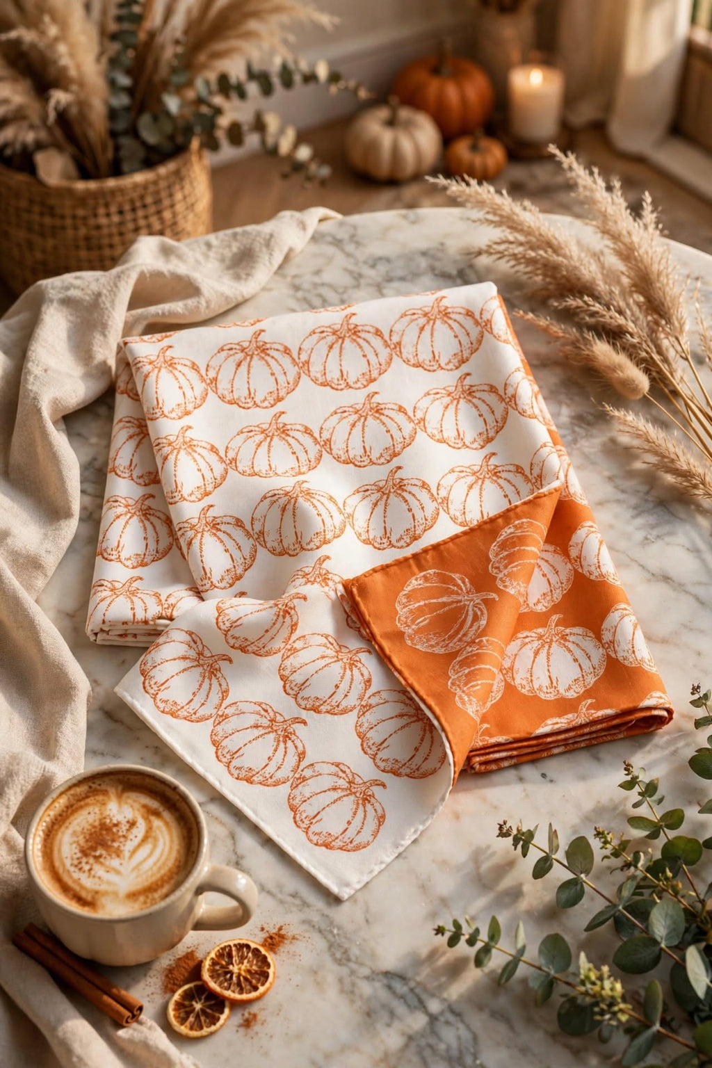 Pumpkin Spice Scarf
