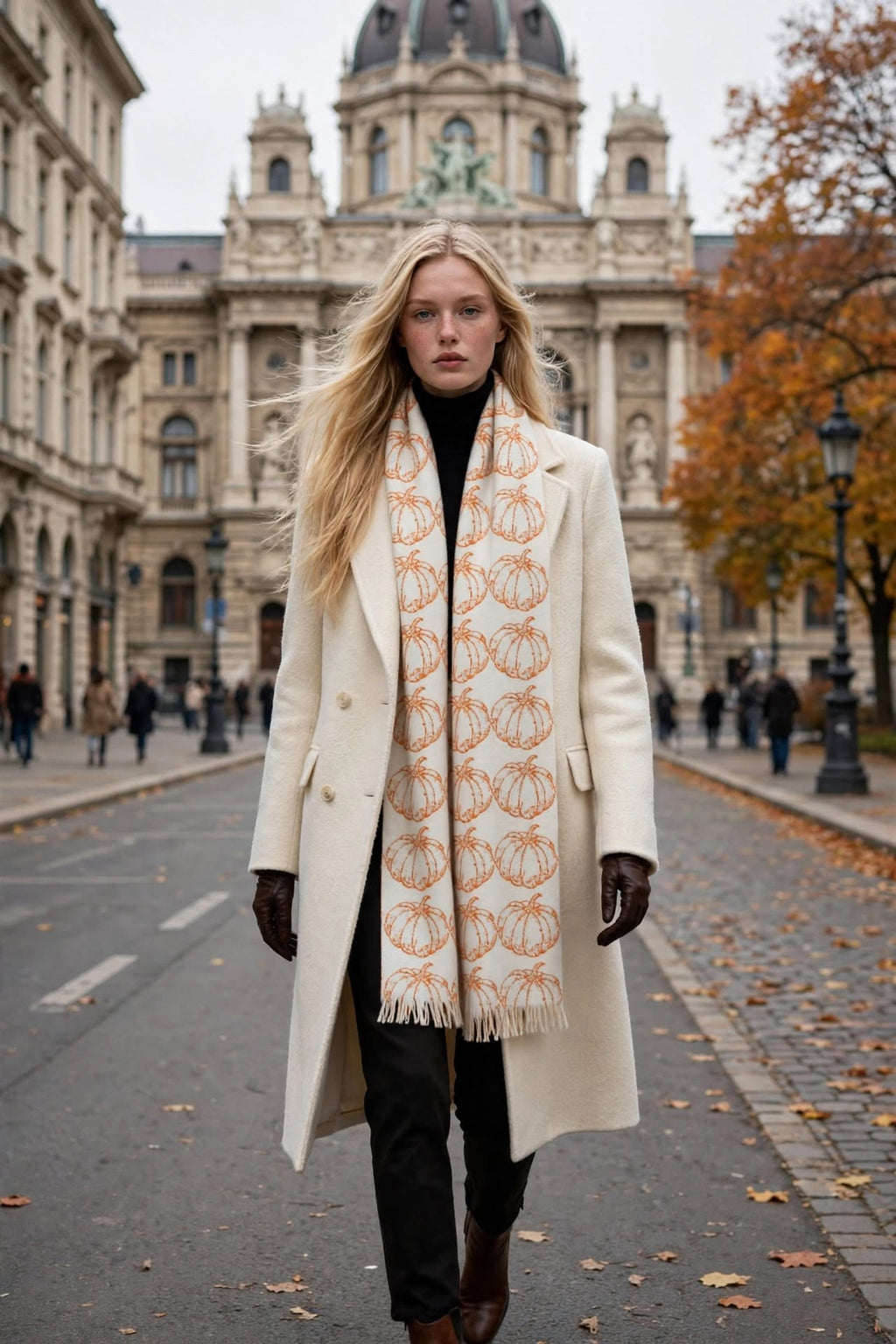 Pumpkin Spice Scarf