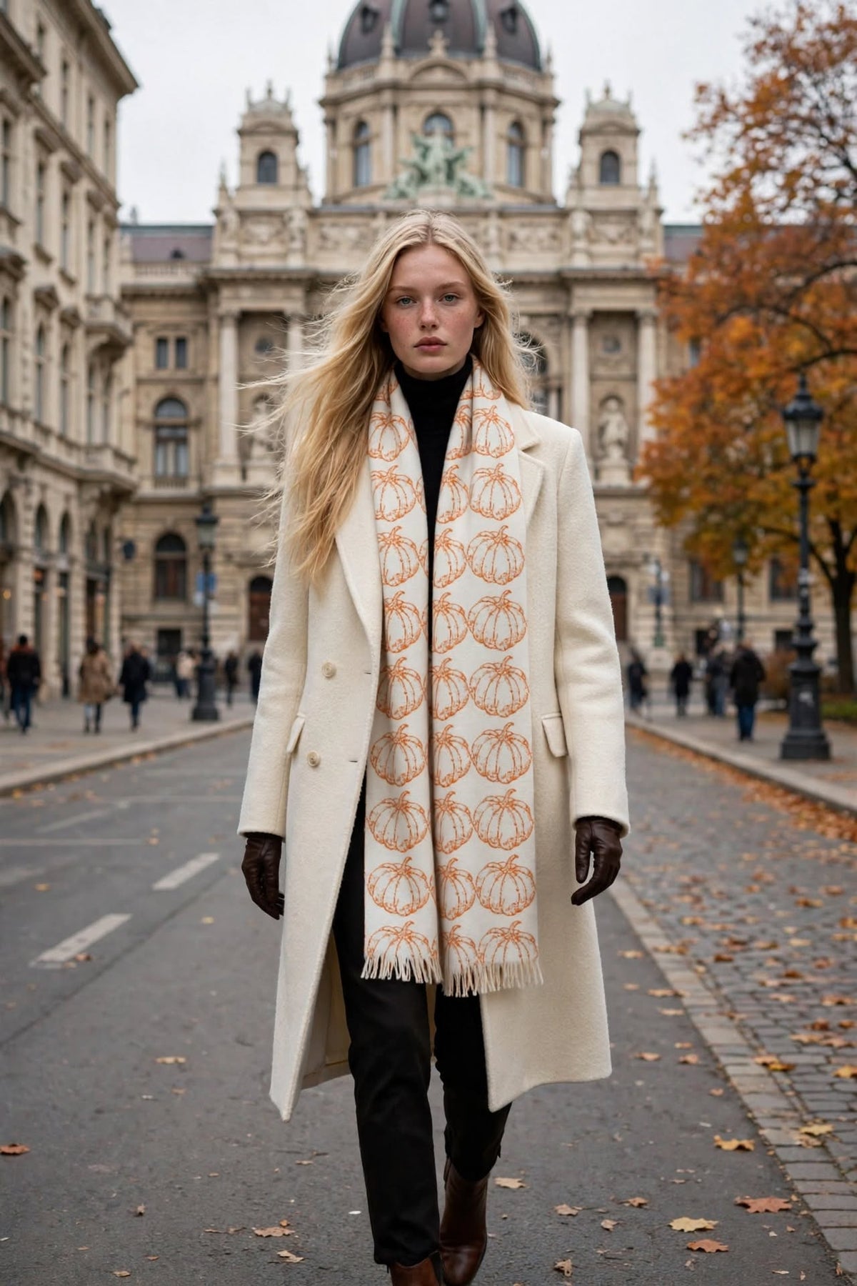Pumpkin Spice Scarf