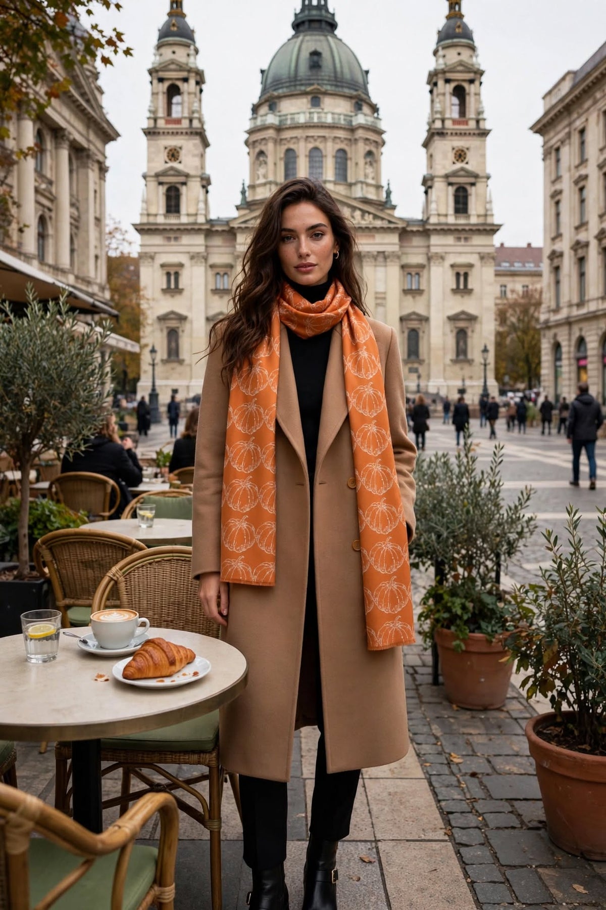 Pumpkin Spice Scarf