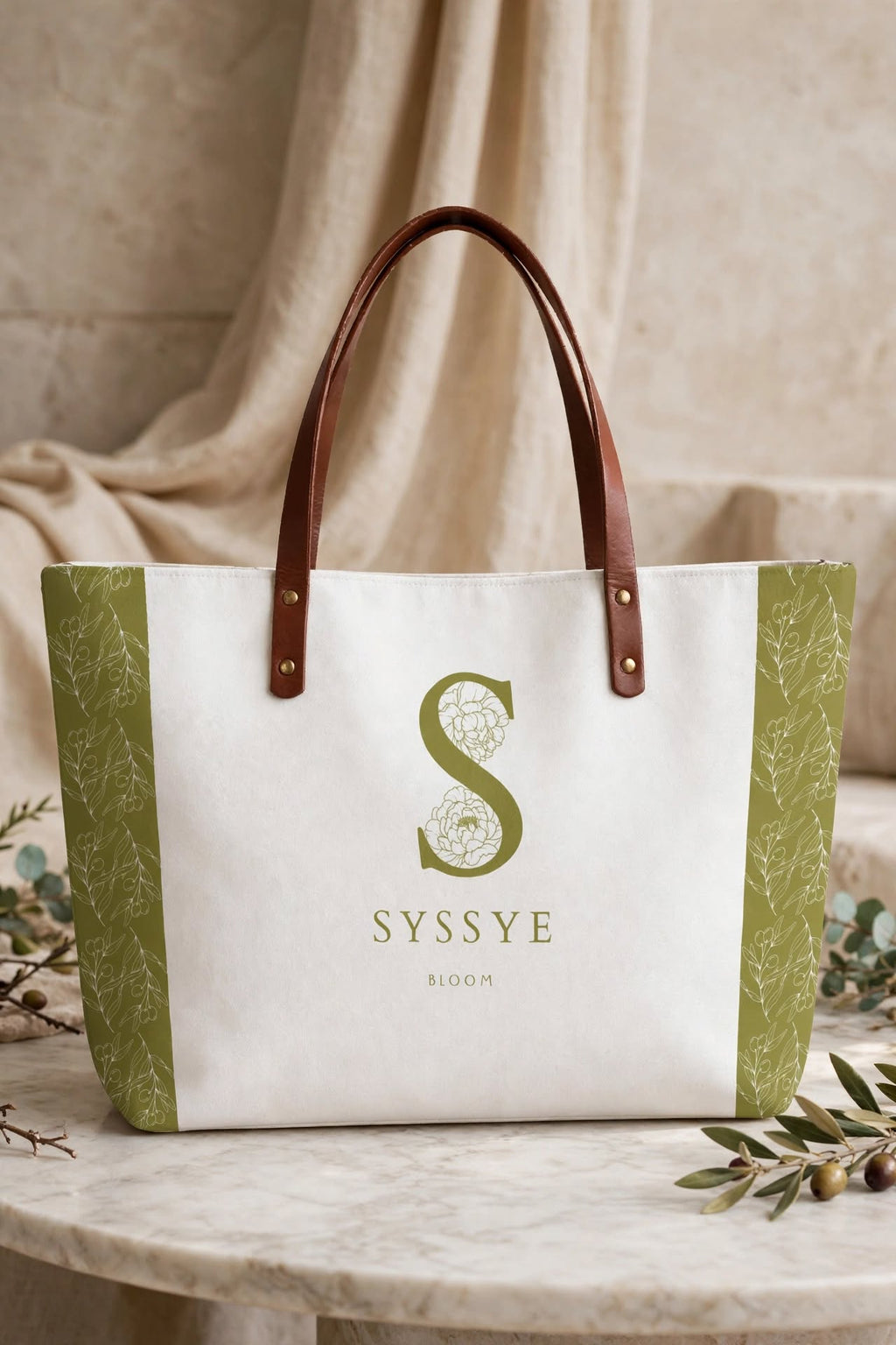 Olive Signature Carryall
