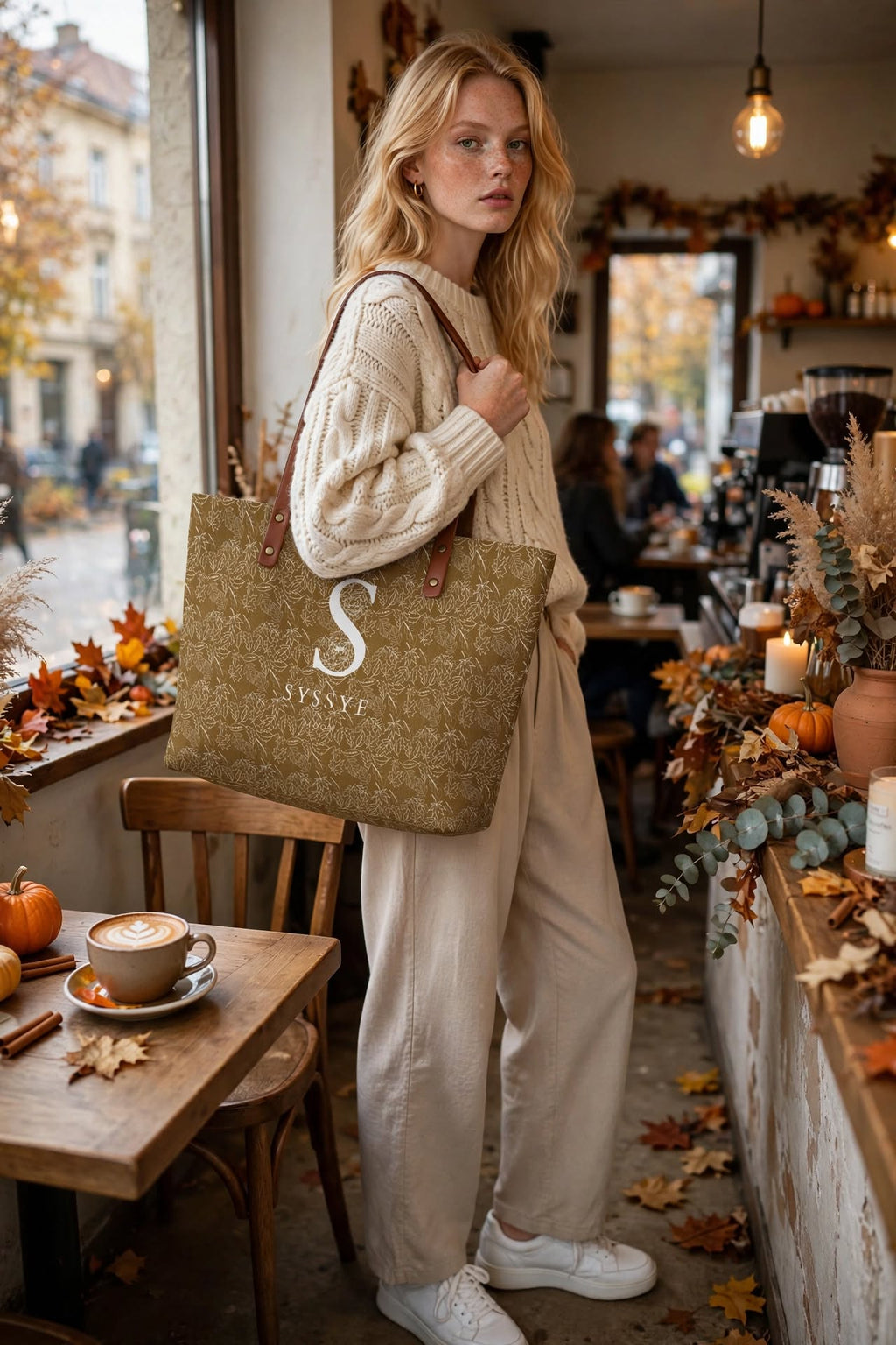 Falling Grace Brown Bag