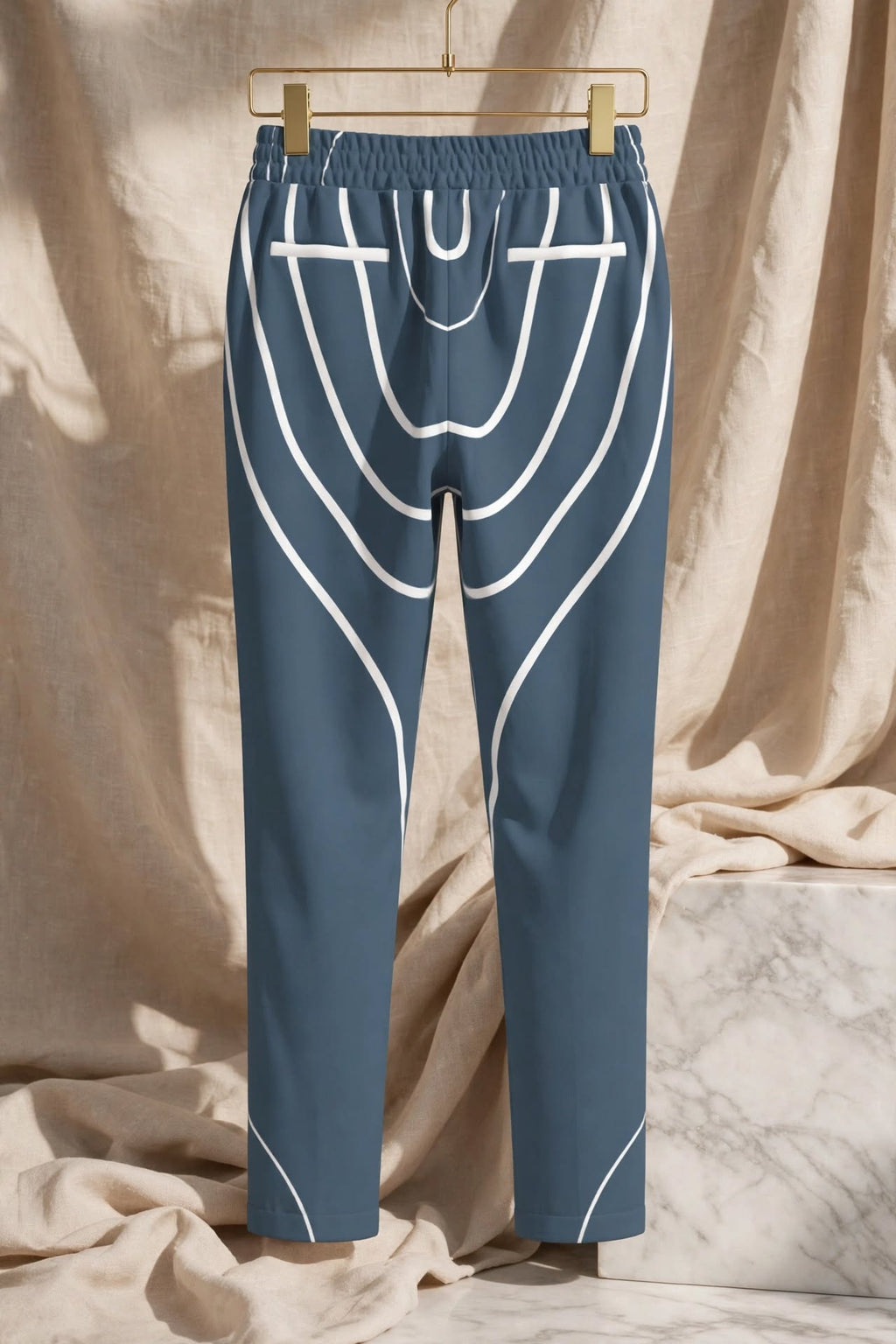 Blue Noir Pants