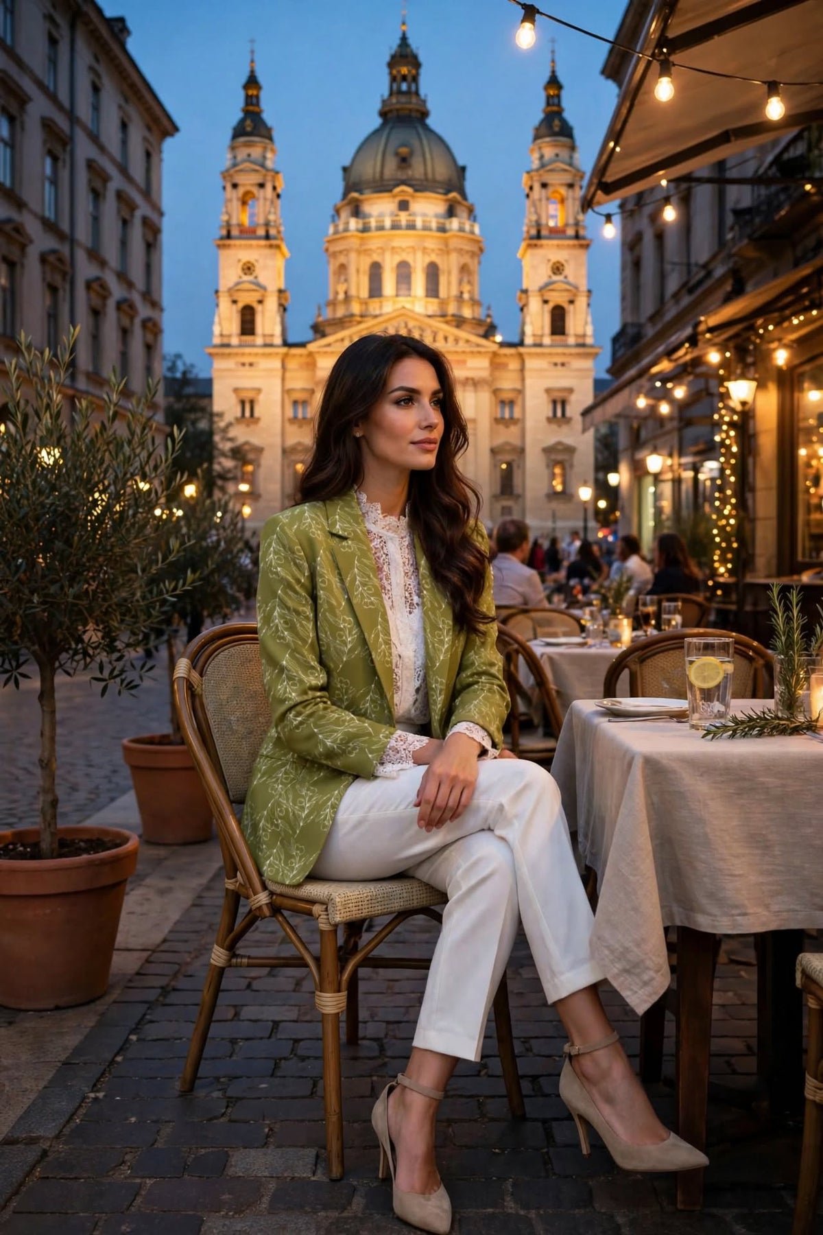 Olive Signature Blézer