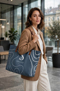 Blue Noir Carryall