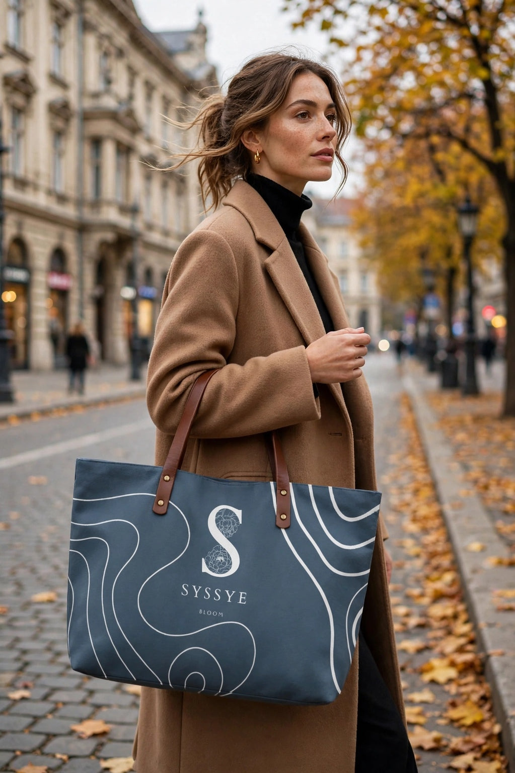 Blue Noir Carryall