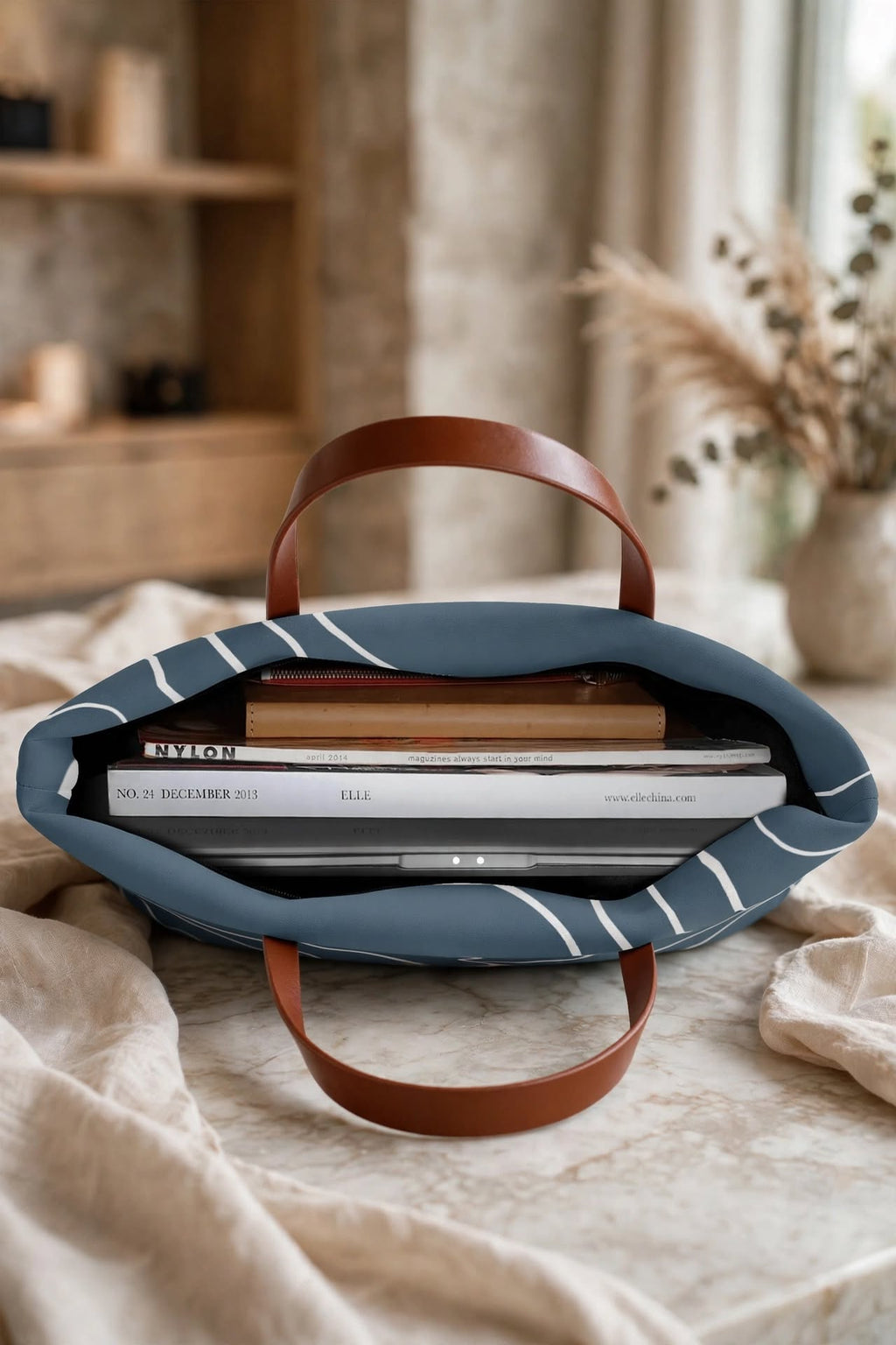 Blue Noir Carryall