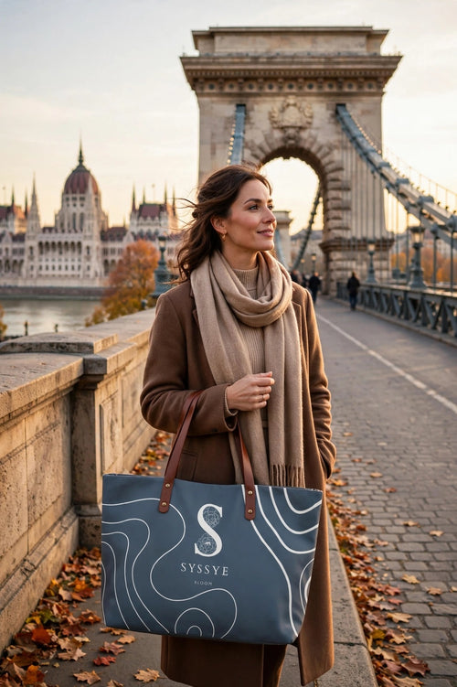 Blue Noir Carryall