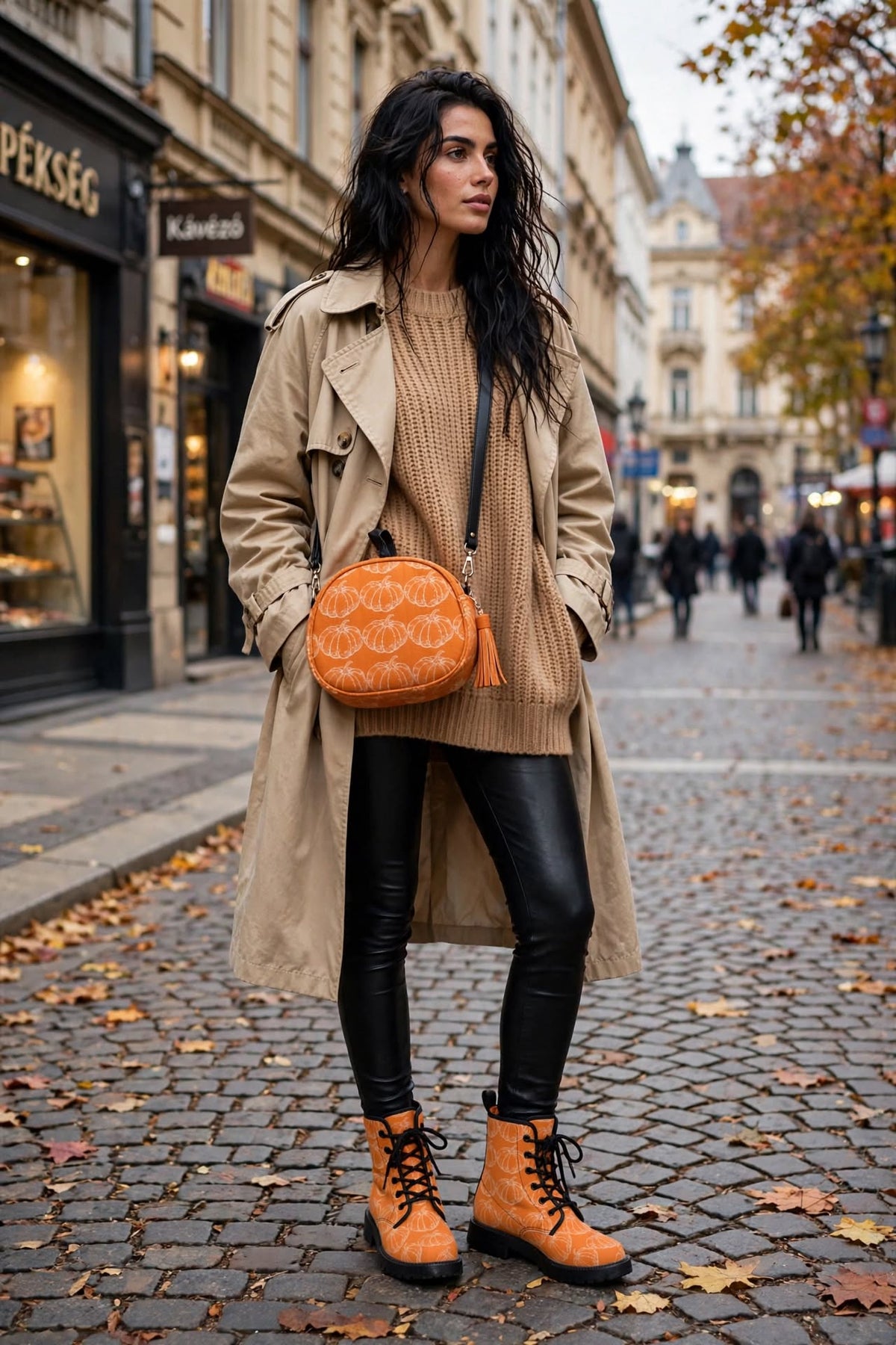 Pumpkin Spice Boots