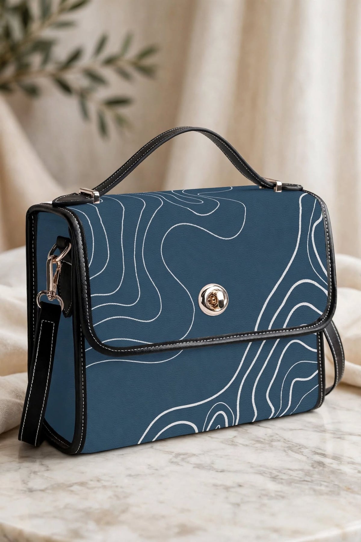 Blue Noir Mini Bag
