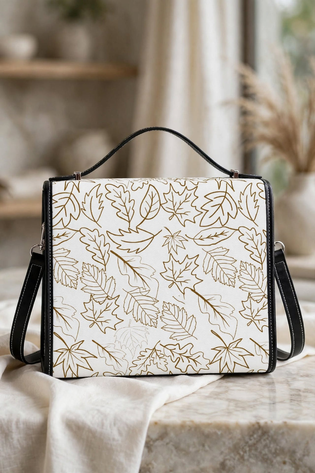 Falling Grace White Mini Bag