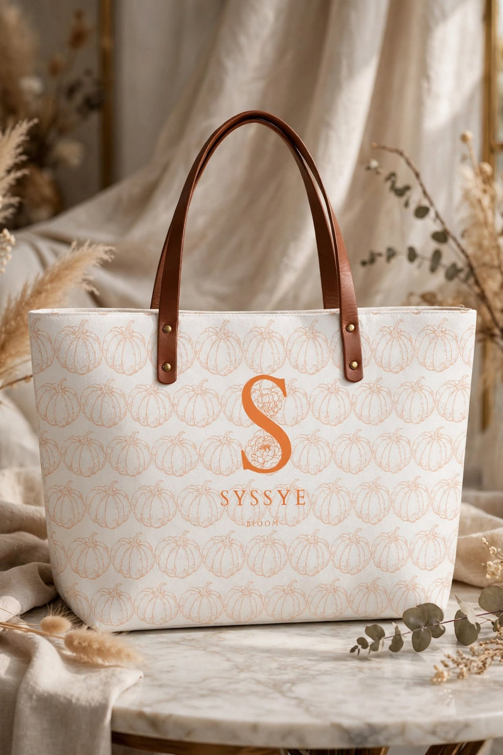 Pumpkin Spice White Bag