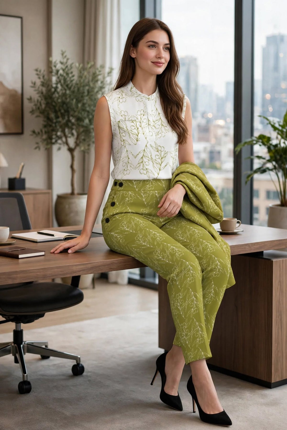 Olive Signature Pants