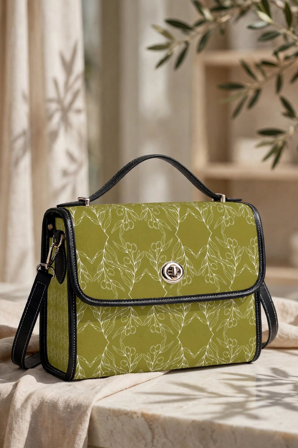 Olive Signature Mini Bag