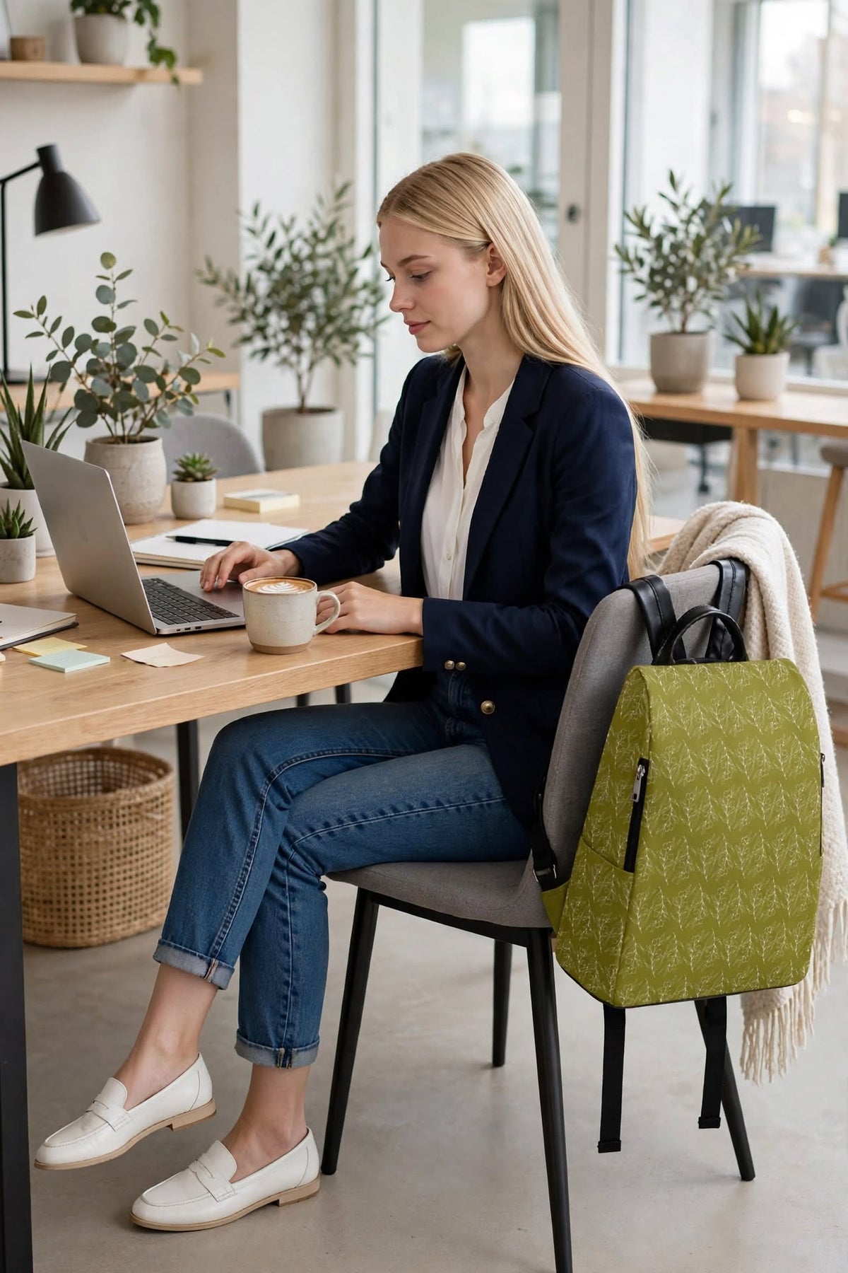 Olive Signature Backpack