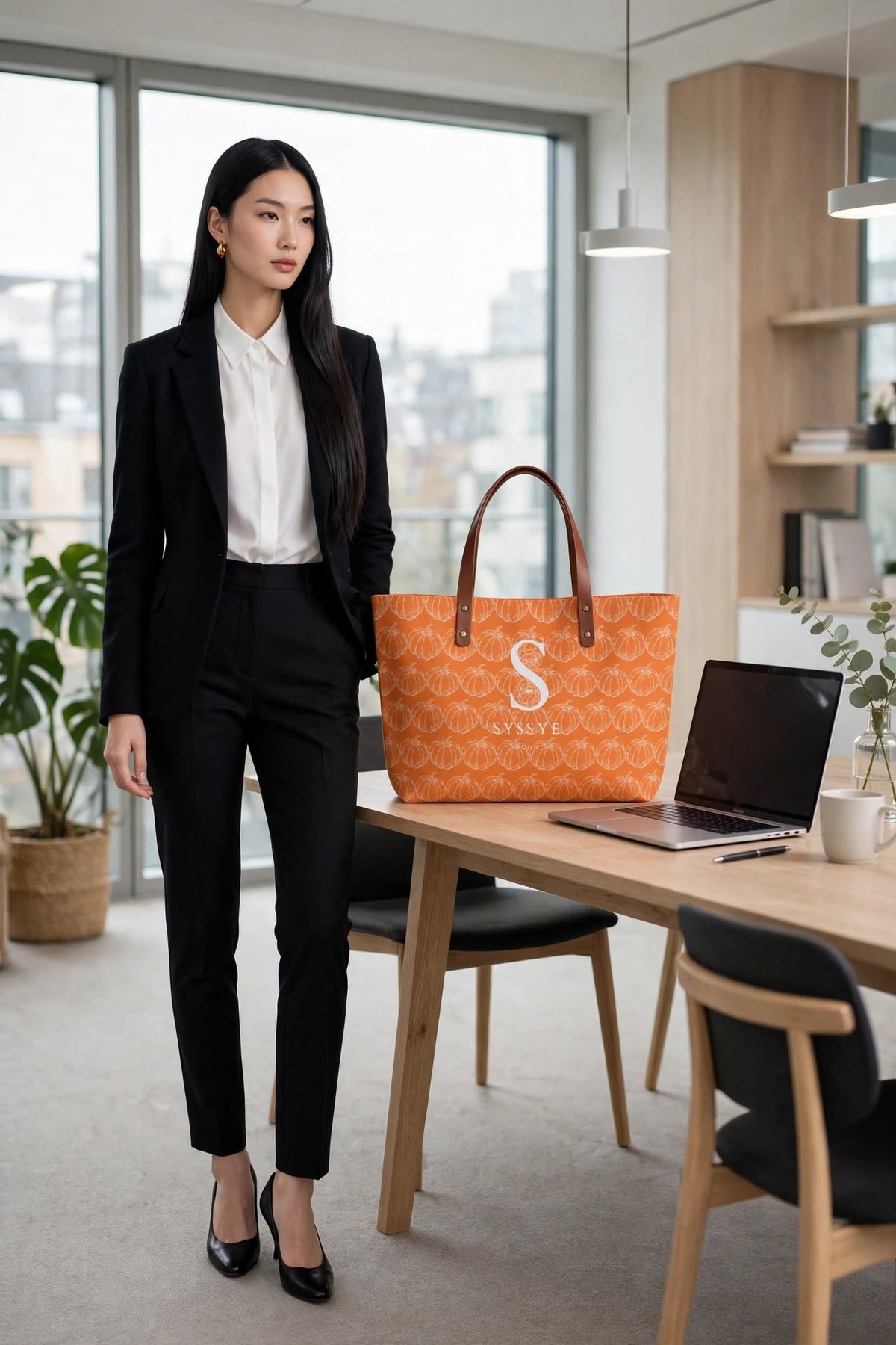 Pumpkin Spice Orange Bag