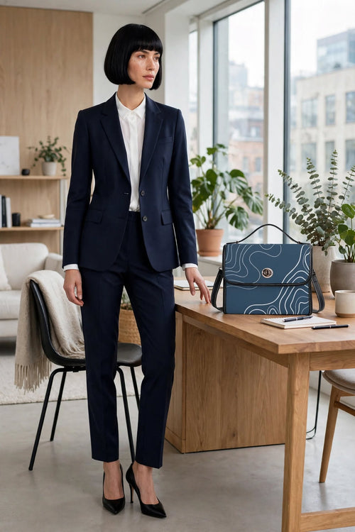 Blue Noir Mini Bag